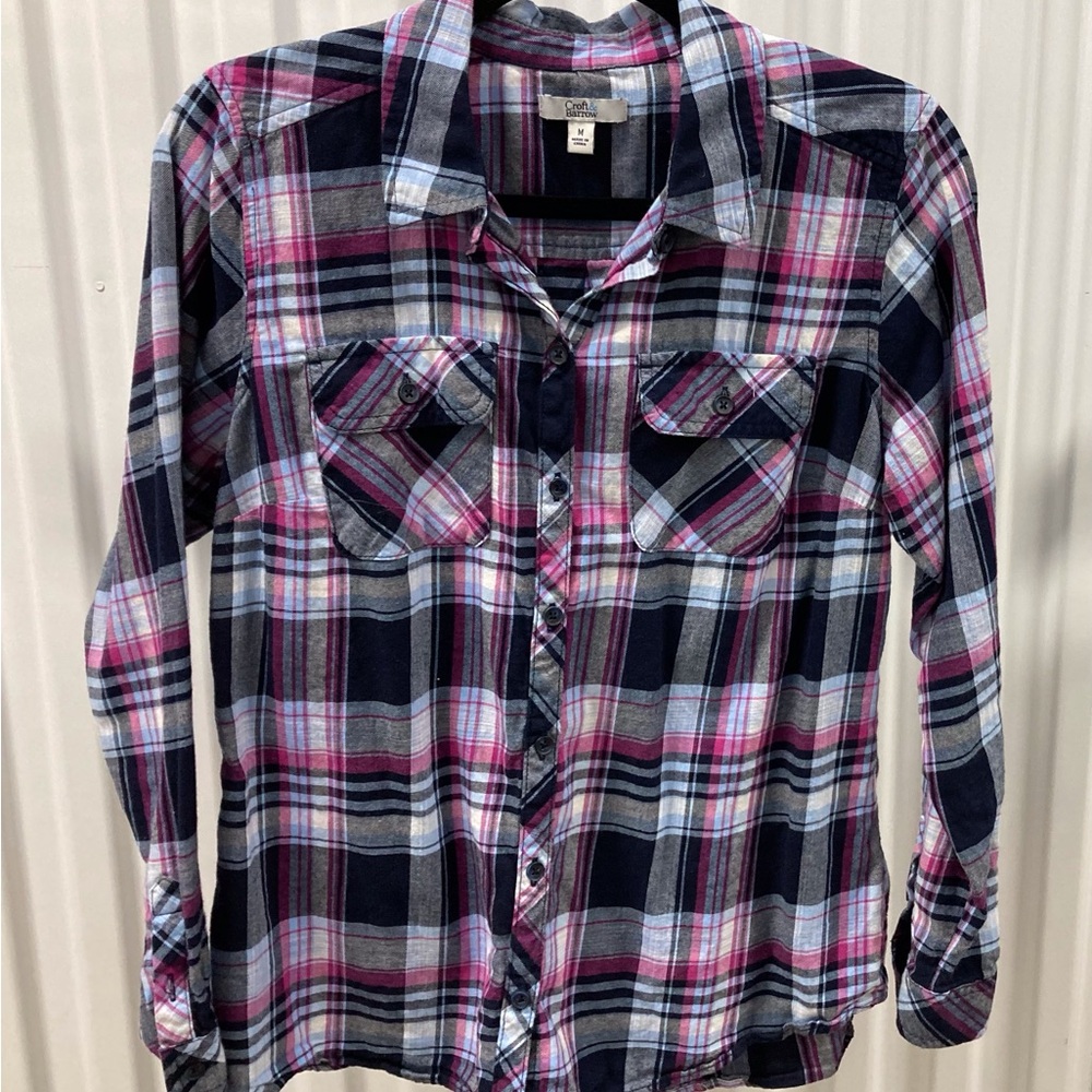 Croft & Barrow Plaid Shirt
